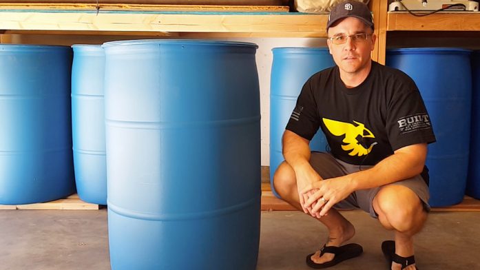 how-to-store-water-in-garage-55-gallon