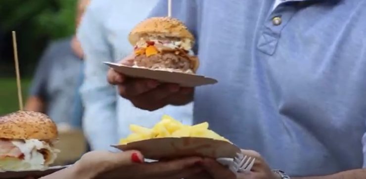 Burger and Fries