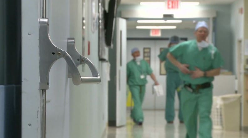 Hallway of a Hospital